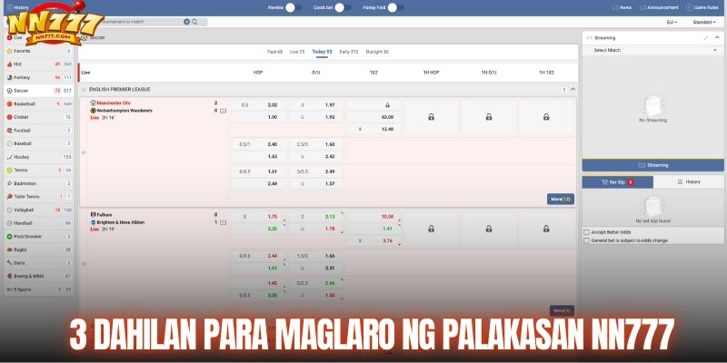 3 dahilan para maglaro ng palakasan NN777