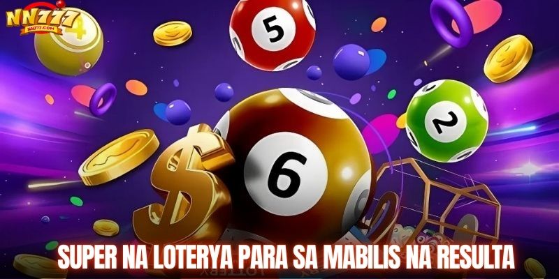 Nabuo ang kasabihan sa napakabilis na format ng lotto