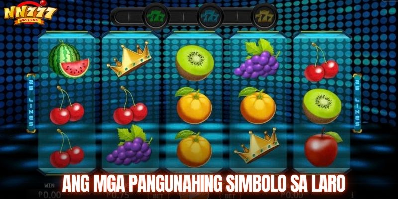 Ang mga pangunahing simbolo sa laro