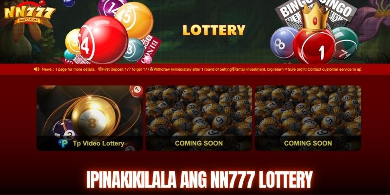 Ipinakikilala ang Loterya NN777