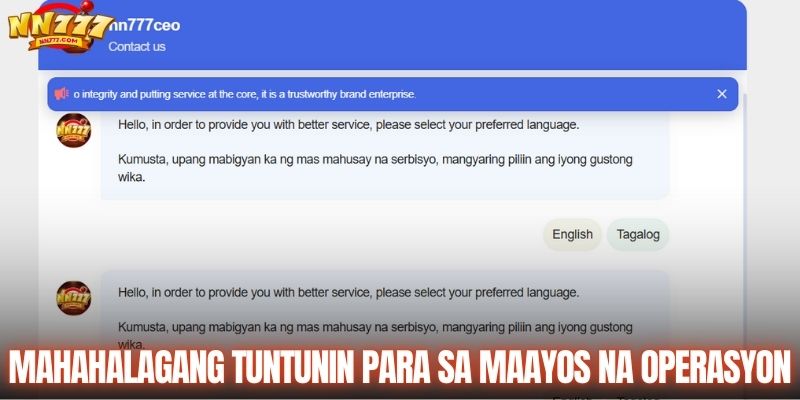 Ligtas na paraan para Mag-log in sa NN777