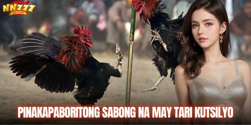 Pinakapaboritong sabong na may tari kutsilyo